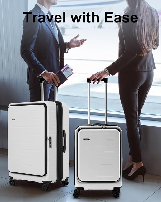 Luggage Sets 2 Pieces, 20 Inch Carry On Luggage and Expandable 28 Inch Checked - Image 9