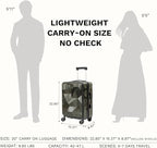 20 inch Carry On Luggage Expandable Top Opening/Clamshell Opening, TSA Approved - Image 8