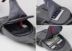 WATERFLY Crossbody Sling Backpack Sling Bag Travel Hiking Chest Bag Daypack - Image 3