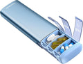 Vaydeer Metal Travel Pill Organizer, 7 Day Weekly Pill Box, Large Capacity by Vaydeer