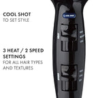 HOT TOOLS Professional 2100 Ionic Anti-Static Hair Dryer