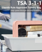 2 Pcs Clear Makup Bag Set - Image 4