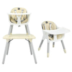 HONEY JOY 5-in-1 High Chair, Convertible Highchair - Image 9