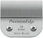 Professional Detachable Replacement Ceramic Blades set,compatible with oster Classic 76/Star-Teq/Power-Teq andi A*dis AGC,BDC,BGC,MBG Series Clippers (1/150"-0.1mm)