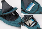 WATERFLY Crossbody Sling Backpack Sling Bag Travel Hiking Chest Bag Daypack - Image 3