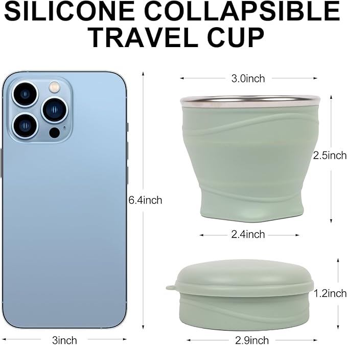 Collapsible Water Cup 6oz/180ml - Image 3