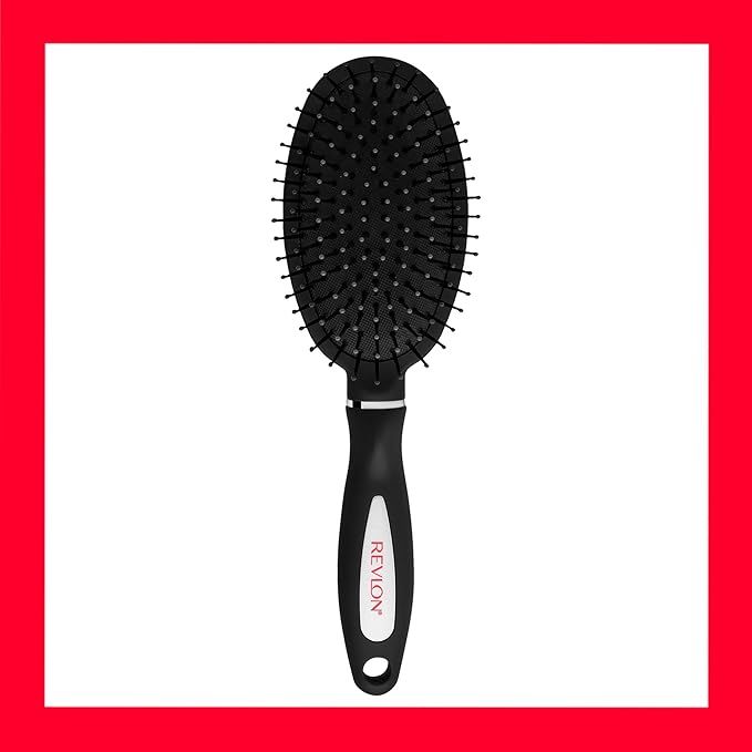 REVLON Detangle & Smooth Black Cushion Hair Brush
