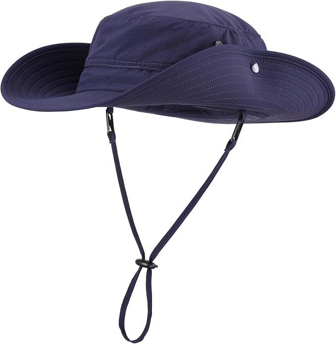 Home Prefer UPF50+ Mens Sun Hat Wide Brim Fishing Hat Sun Protection Beach - Image 2