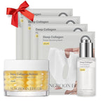 SUNGBOON EDITOR Collagen Glow Bundle Trio: Cream in Serum & Capsule Cream & Deep Collagen Mask(4ea), Gifts for Mom, Korean Skin Care