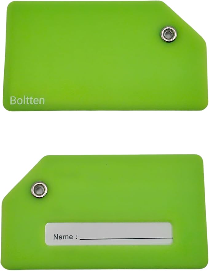 5 Pack Silicone Luggage Tag - Image 2