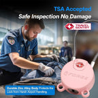 Forge TSA Approved Luggage Locks Ultra-Secure Dimple Key Cable Locks - Image 3