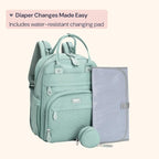BabbleRoo Diaper Bag Backpack - Image 8