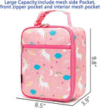 FlowFly Kids Lunch box Insulated Soft Bag Mini Cooler Back to School Thermal - Image 3