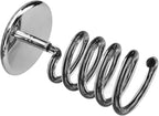 HURRISE Spiral Hair Dryer Holder, Spring Hair Dryer Hanging Rack, Spiral Hair Styling Station Spiral Salon Blow Dryer Holder Stand for Bathroom Hair Salon