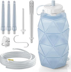 Collapsible Silicone Enema Bag Bottle Kit by SmokitcenFavorableProduct