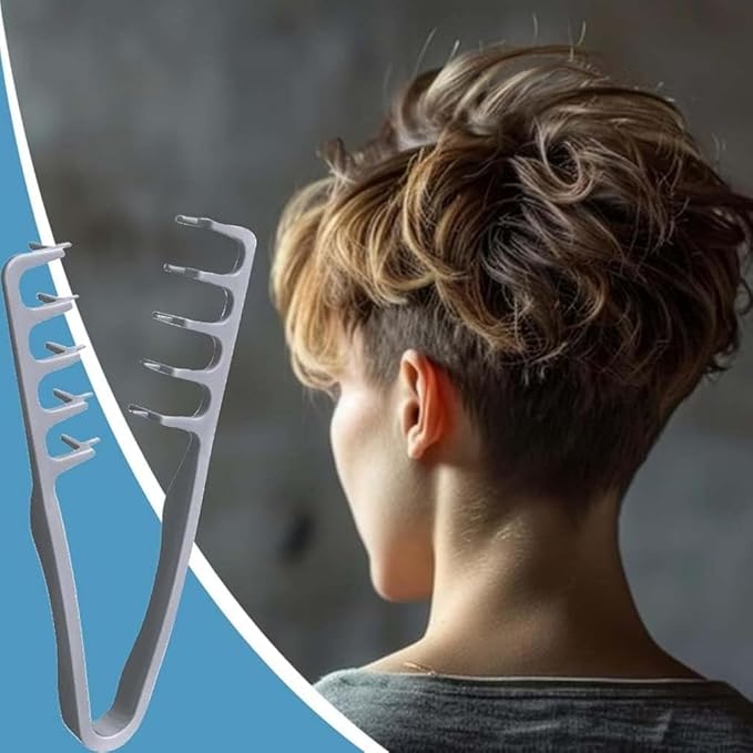 2Pcs Texture Comb, Volumizing Wide-Tooth Hair Texture Styling Comb, Men's Fluffy Texture Hair Styling Appliances, Anti-Frizz Styling Tool for Men & Women