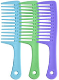 Wide Tooth comb, Large Detangling Comb for Women and Men, Durable Styling Brush for Curly, Long, Wet Hair Types - Professional Hair Care.