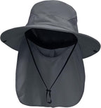 NPJY Sun Fishing Hats with Neck Flap by Unknown