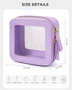 LETGO Clear Makeup Bags, TSA Approved Toiletry Bag - Image 2