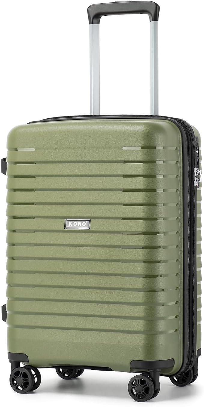 Kono 20 Inch Expandable Carry On Luggage by Kono