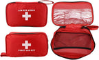 AOUTACC Compact First Aid Empty Pouch, Nylon Lightweight First Aid Bag - Image 3