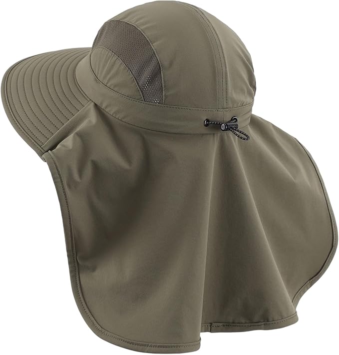 Home Prefer UPF 50+ Sun Hats for Men Women Wide Brim Fishing Hat - Image 3