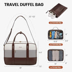 LOVEVOOK Weekender Travel Duffel Bag, Personal Item Duffle Bags - Image 2