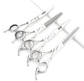 6/6.5 inch professional hair scissors hairdresser hair thinning hairdressing tools barber scissors (6-inch 4pc)