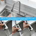 33 Inch Drop In Waterfall Kitchen Sink Workstation-Bokaiya 33x19 Drop In - Image 7