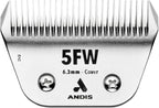 Andis 561464 ceramicEDGE #5FW Cover Wide Blade, Small Animal and Pet Grooming, Detachable Replacement Blade, Long Lasting, Stainless Steel