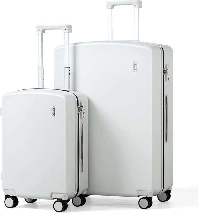 Hanke Hard Shell Luggage Sets 2 Pieces, Carry On and Checked Luggage Sets by Hanke