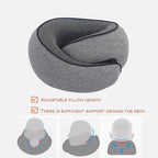 Travel Pillow, Travel Neck Pillow, 360 Degree Comfort and Breathability - Image 2