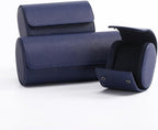 HAN QIANG Travel watch case Chic Portable Vintage Leather Display Watch Storage - Image 5