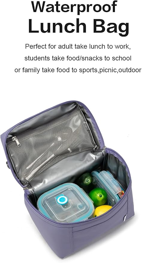 NOL Natural Organic Lifestyle Insulated Lunch Bags - Image 7
