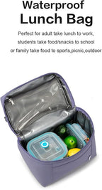 NOL Natural Organic Lifestyle Insulated Lunch Bags - Image 7