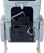 SO~MINE Airplane Pocket Organizer | Tray Table Cover | In Flight Seat Back by so-mine