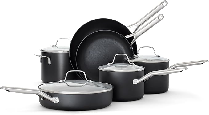 Calphalon® Hard-Anodized Nonstick 10-Piece Cookware Set by Calphalon