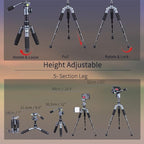Portable Desktop Mini Tripod - Image 4