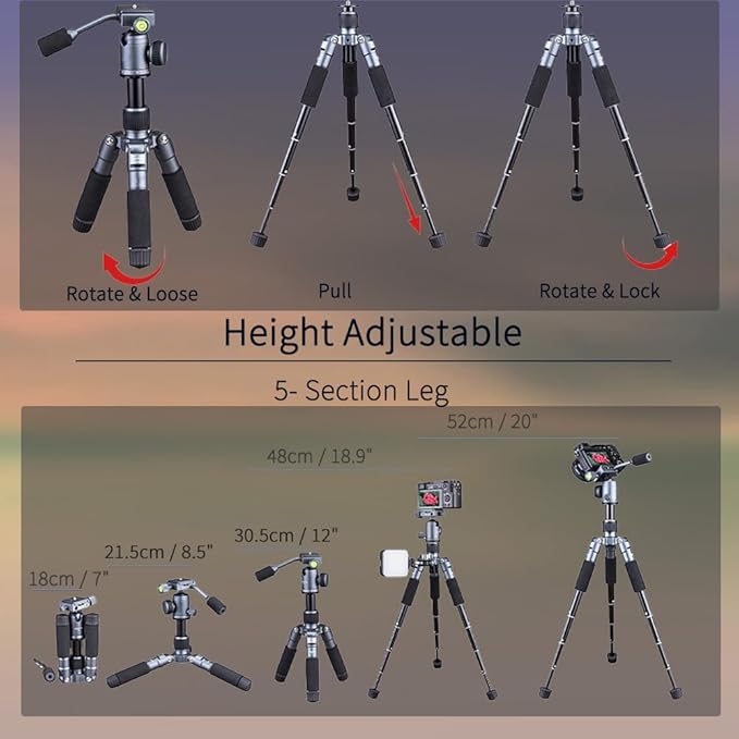 Portable Desktop Mini Tripod - Image 4