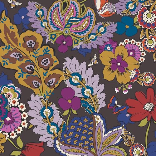 Women's Premium Cotton Knollton Travel Tote (One Size / Colorful Bouquet)
