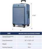 Travelpro Platinum Elite Hardside Expandable Checked Luggage, 8 Wheel Spinner - Image 6