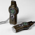 Emergency Survival Function Whistle, Outdoor Multifunctional Tool Safety Whistle by binboll