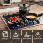 KIKCOIN Ceramic Nonstick Pots and Pans Set - Image 6