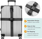 Luggage Straps for Suitcases, TSA Approved, Adjustable & Versatile, Sturdy - Image 2