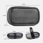 Serfeymi Weekly Travel Pill Organizer 2 Times A Day AM PM Upgraded Black Pill - Image 2