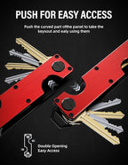 Key Organizer Key Holder Compact Key Case Minimalist Metal Key Chain Key Holder - Image 5