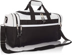 DALIX 17" Blank Duffle Bag Duffel Bag Travel Size Sports Durable Gym Bag by Dalix