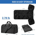Garment Duffle Bags for Travel, Bukere Convertible Carry on Garment Duffel Bag - Image 3