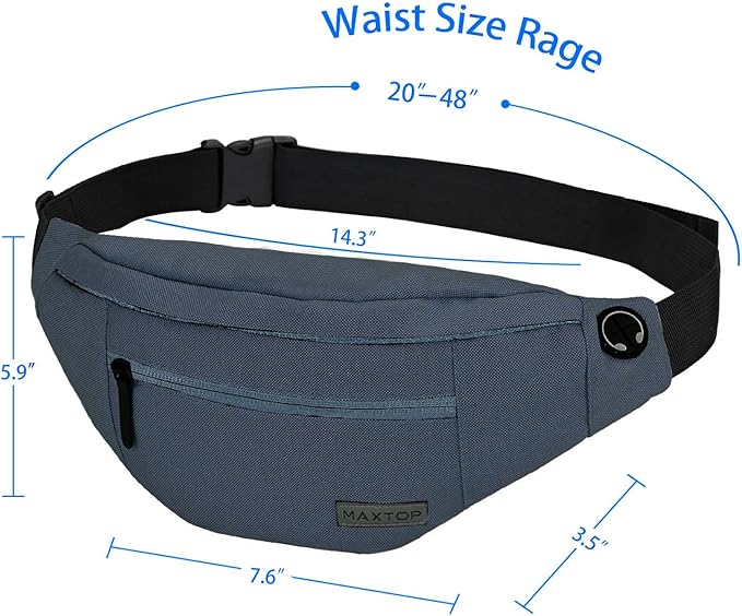 MAXTOP Large Crossbody Fanny Pack - Image 5