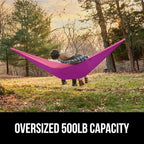 GORILLA GRIP Durable Portable Camping Hammock, Holds 500lbs - Image 3